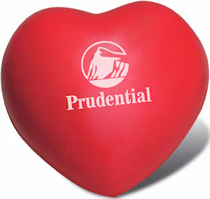 Promotional Stress Balls: Heart Stress Balls